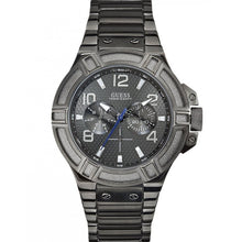 Laden Sie das Bild in den Galerie-Viewer, Guess Herren Armbanduhr Uhr Edelstahl Analog W0218G1