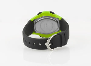 SINAR Jugenduhr Armbanduhr Digital Quarz Unisex Silikonband XE-64-3 schwarz grün
