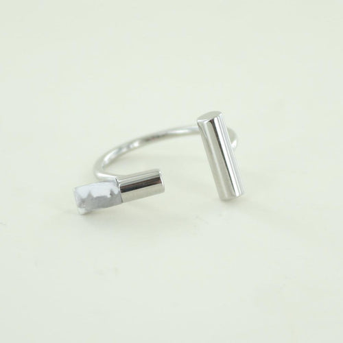 Esprit Damen Ring Edelstahl Silber Gr.56 ESRG022