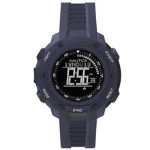 Laden Sie das Bild in den Galerie-Viewer, Nautica Herren Uhr Armbanduhr Digital NAI19524G Silikon