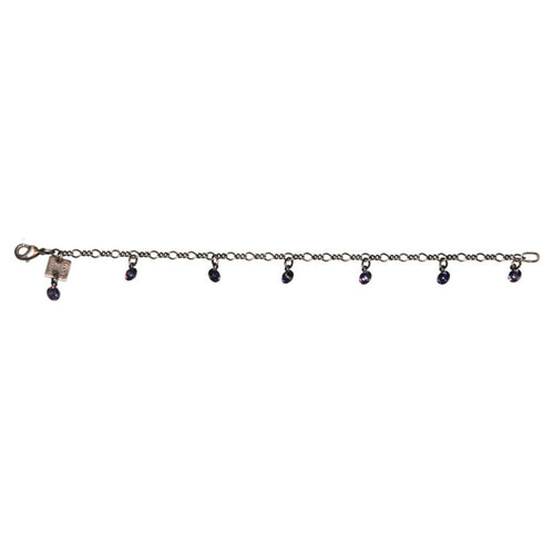 Konplott Armband Armkette Tutui Collection lila tanzanite silber