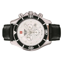 Laden Sie das Bild in den Galerie-Viewer, Swiss Alpine Military Herren Uhr Chronograph Analog Quarz 7040.9532SAM Leder