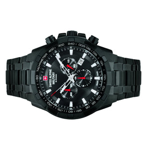 Swiss Alpine Military Herren Uhr Chrono 7043.9177SAM Edelstahl