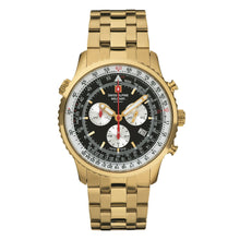Laden Sie das Bild in den Galerie-Viewer, Swiss Alpine Military Herren Uhr Chronograph Analog Quarz 7078.9117SAM Edelstahl