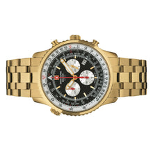 Laden Sie das Bild in den Galerie-Viewer, Swiss Alpine Military Herren Uhr Chronograph Analog Quarz 7078.9117SAM Edelstahl