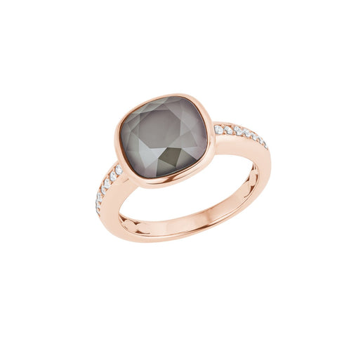 Joop Damen Ring Silber Kristalle 202454
