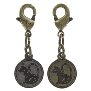 Konplott Anhänger Charm Zodiac Tiger/Tiger brass/silver