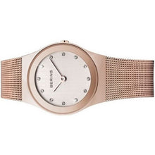 Laden Sie das Bild in den Galerie-Viewer, Bering Damen Uhr Armbanduhr Slim Classic - 12927-366 Meshband