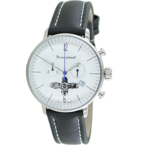 Aristo Herren Messerschmitt Uhr Boxer-Uhr ME-BOXER7 Leder