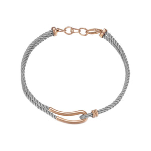 Joop Damen Kette Halskette Edelstahl Rosé Silhouette JPNL10593B420