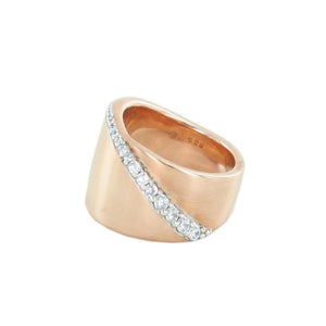 Esprit Collection Damen Ring Roségold Zirkonia Phanes Gr.18 ELRG92408C180-1