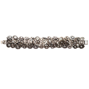 Konplott Armband Armkette Reptile Meteor weiss