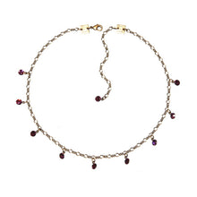 Laden Sie das Bild in den Galerie-Viewer, Konplott Kette Collier Tutui Collection lila amethyst silber