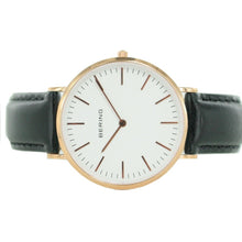 Laden Sie das Bild in den Galerie-Viewer, Bering Herren Uhr Armbanduhr Slim Classic - 13738-564-1-s Leder schwarz