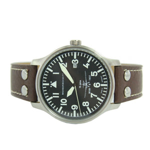 Aristo Herren Messerschmitt Uhr Fliegeruhr ME-42BF109 - 75 Jahre