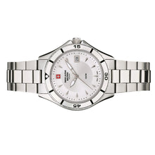 Laden Sie das Bild in den Galerie-Viewer, Swiss Alpine Military Damen Uhr Analog Quarz 7740.1138SAM Edelstahl