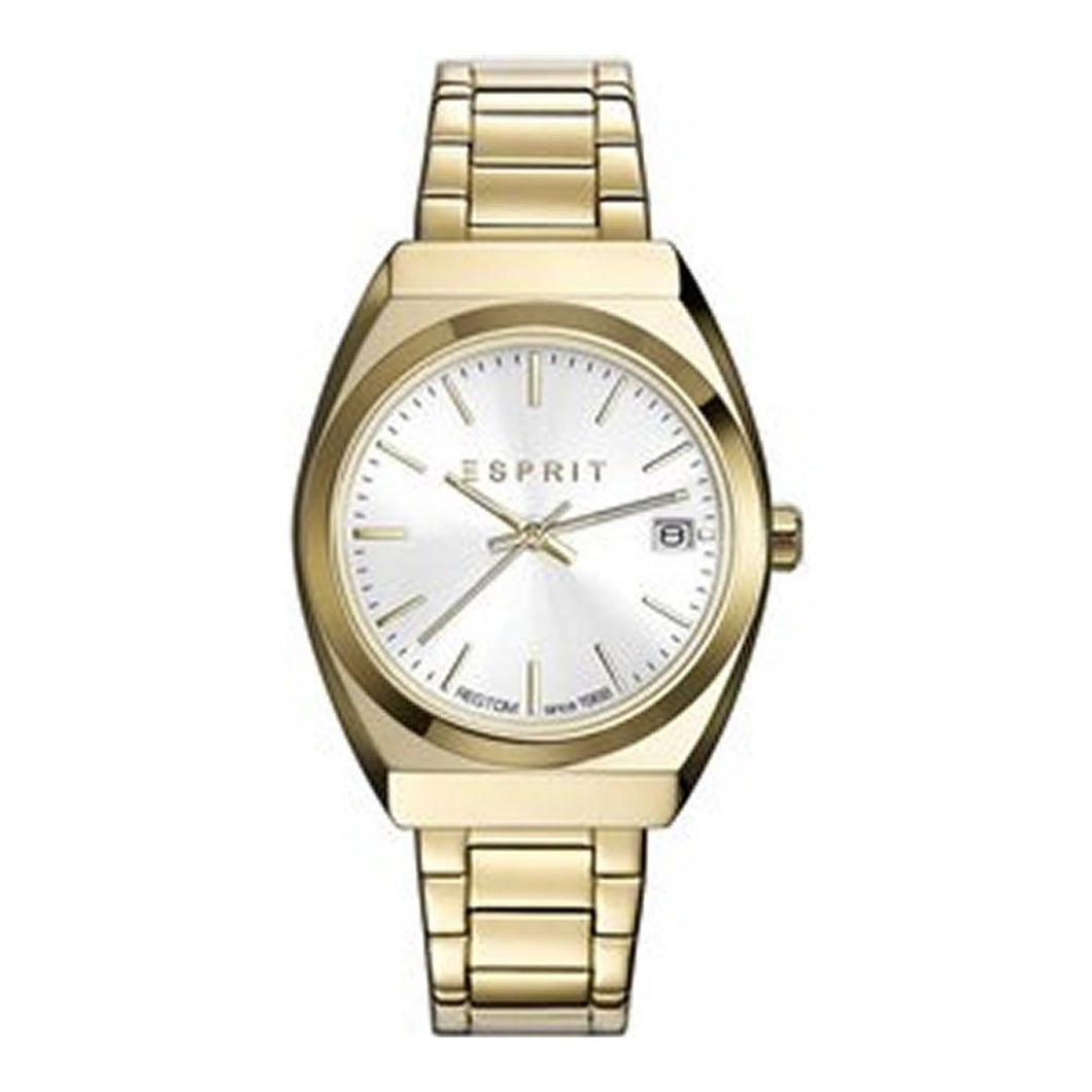 Esprit Damen Uhr Armbanduhr Emily Edelstahl Gold ES108522003