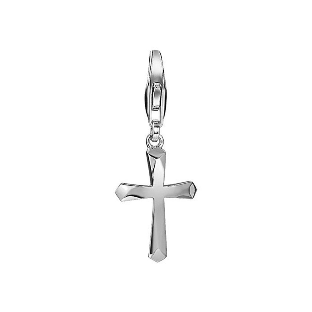 Esprit Anhänger Charms Silber Zirkonia Belief Kreuz ESCH91431A000