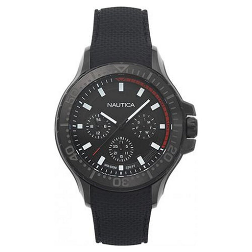 Nautica Herren Uhr Armbanduhr NAPAUC004 Silikon