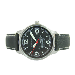 Aristo Herren Messerschmitt Uhr Fliegeruhr Stern von Afrika ME-42Stern