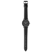 Laden Sie das Bild in den Galerie-Viewer, ATRIUM Damen Uhr Armbanduhr A35-26 schwarz Glitzerzifferblatt