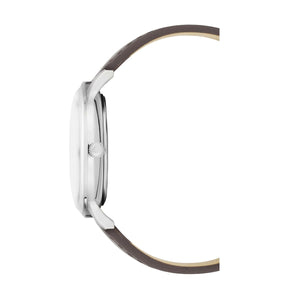 Kenneth Cole New York Herren-Armbanduhr Analog Quarz Leder KC50589011