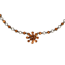 Laden Sie das Bild in den Galerie-Viewer, Konplott Halskette Collier Magic Fireball gelb Topaz