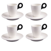 Laden Sie das Bild in den Galerie-Viewer, Smalto Designer Espressotassen 4er Set