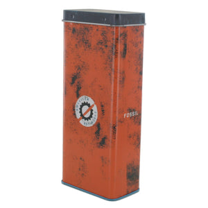 Fossil Dose Metall Etui Brillen Sammler M2