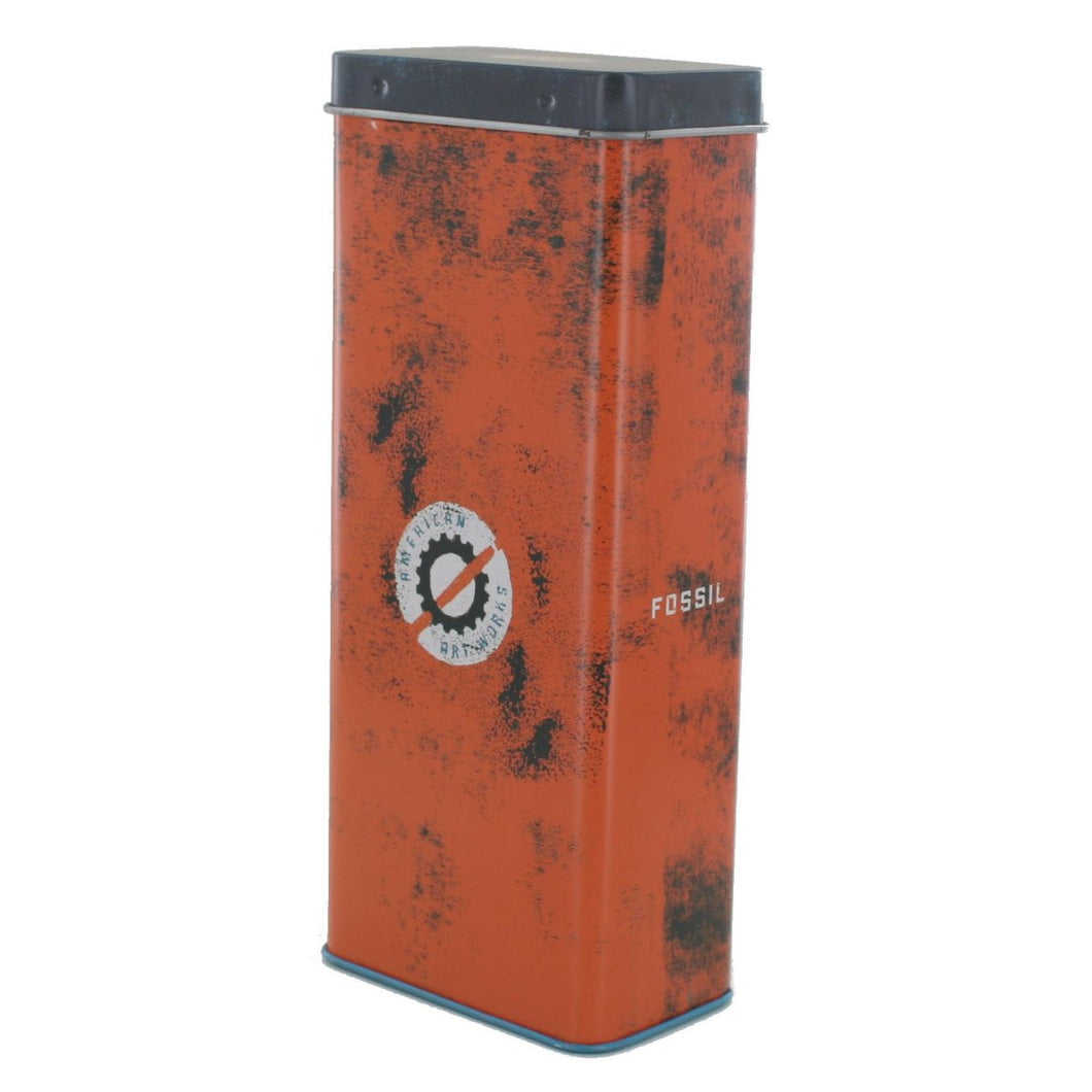 Fossil Dose Metall Etui Brillen Sammler M2