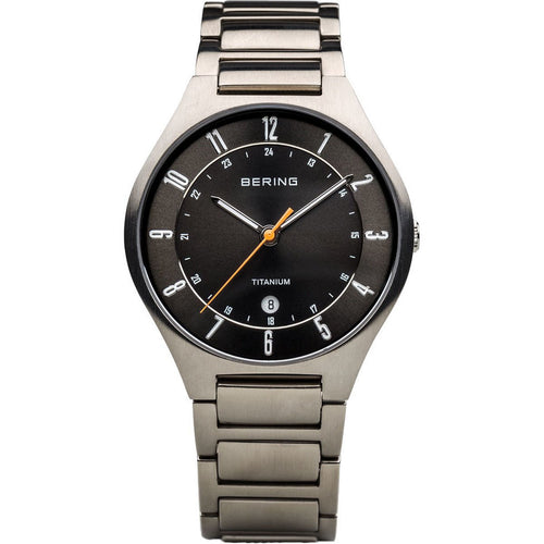 Bering Herren Uhr Armbanduhr Titan Ultra Slim - 11739-772 Titan
