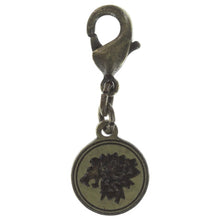 Laden Sie das Bild in den Galerie-Viewer, Konplott Anhänger Charm Zodiac Leo/Loewe XS brass/silver