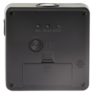 ATRIUM Wecker Analog Quarz Funkwecker A660-7 Licht Snooze schwarz