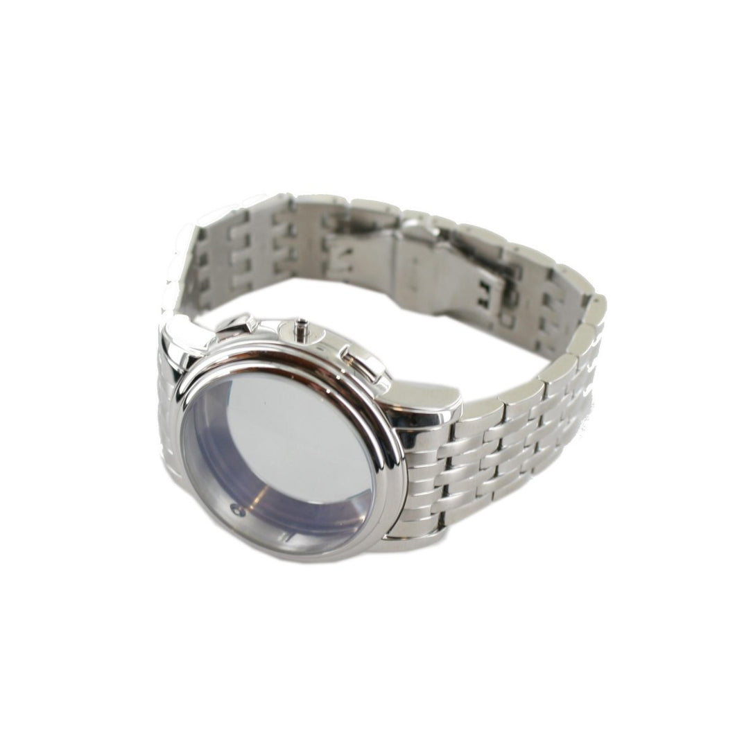 Ingersoll Ersatzband / Gehäuse für Uhren Edelstahl Faltschl. Silber IN8012 22 mm
