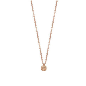 Esprit Damen Kette Collier Silber Rosé Zirkonia Petite glam ESNL92795B420