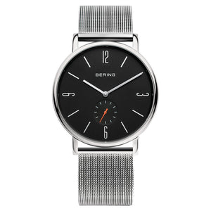 Bering Herren Uhr Armbanduhr Slim Radio Control - 53739-002 Meshband