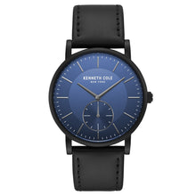 Laden Sie das Bild in den Galerie-Viewer, Kenneth Cole New York Herren-Armbanduhr Analog Quarz Leder KC50066004