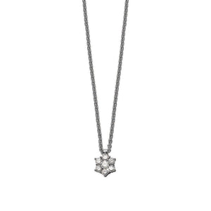 Esprit Damen Kette Collier Silber Zirkonia Prelude ESNL91704A420
