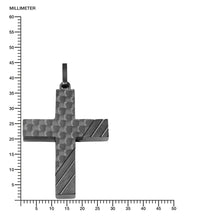 Laden Sie das Bild in den Galerie-Viewer, s.Oliver Jewel Herren Kette Carbon Edelstahl 2022635 Kreuz