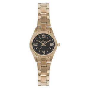 s.Oliver Damen-Armbanduhr Analog Quarz IP Rosé SO-15111-MQR
