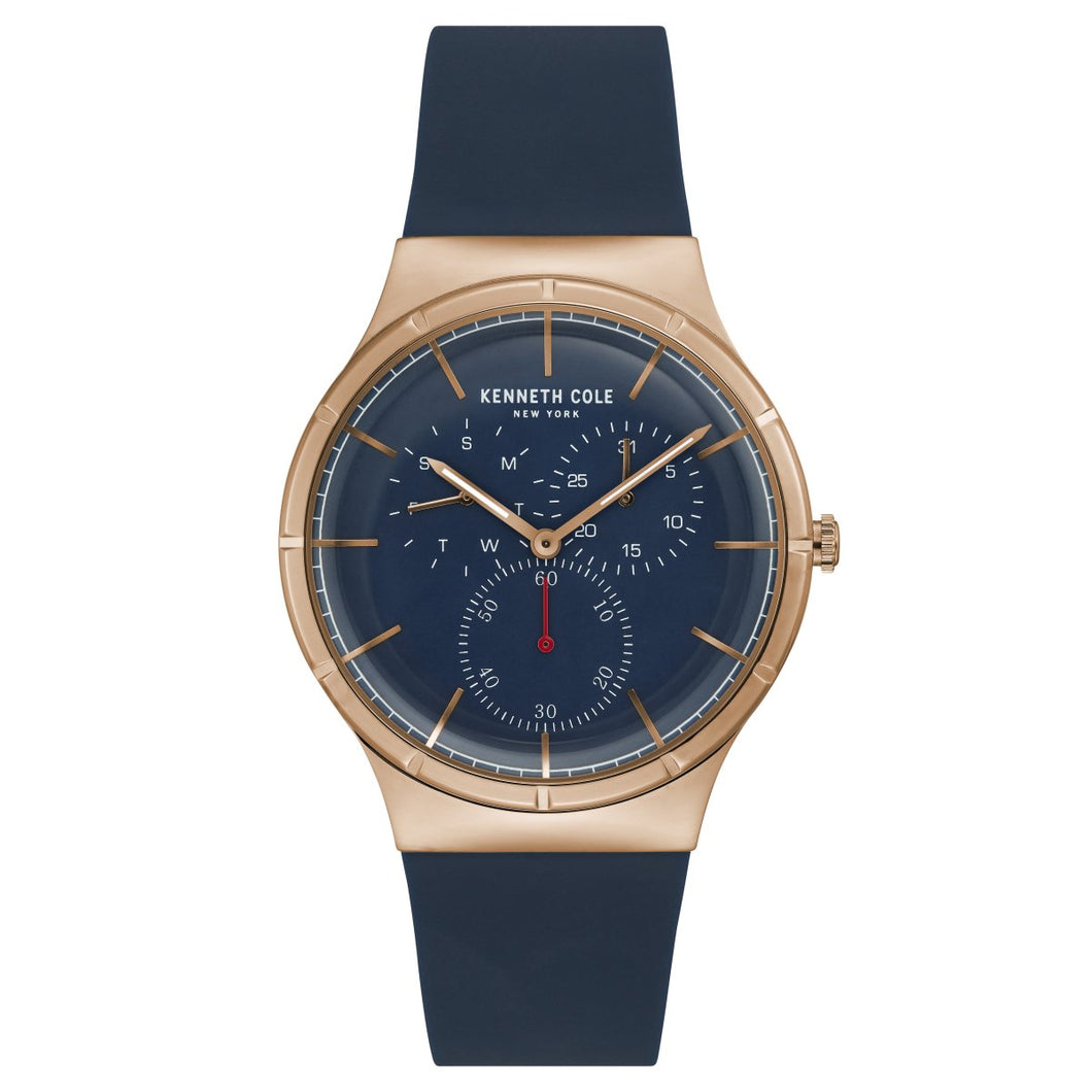 Kenneth Cole New York Herren Uhr Armbanduhr Silikon KC50057001