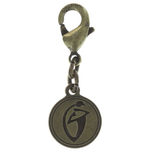 Konplott Anhänger Charm Zodiac Scorpio/Skorpion XS brass/silver