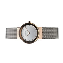 Laden Sie das Bild in den Galerie-Viewer, Bering Damen Uhr Armbanduhr Slim Classic - 10126-066 Meshband