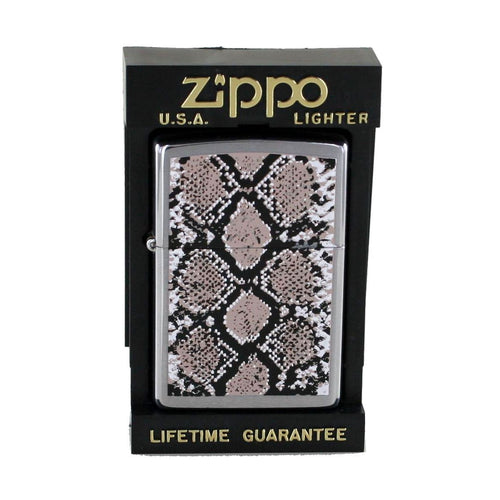 Zippo Feuerzeug Modell Regular 855.811 Tiermuster Schlange