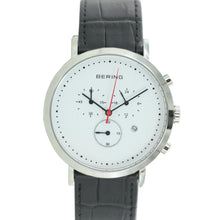 Laden Sie das Bild in den Galerie-Viewer, Bering Herren Uhr Armbanduhr Slim Classic Chronograph - 10540-404-k Leder