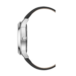 Kenneth Cole New York Herren-Armbanduhr Analog Quarz Leder KC15102001