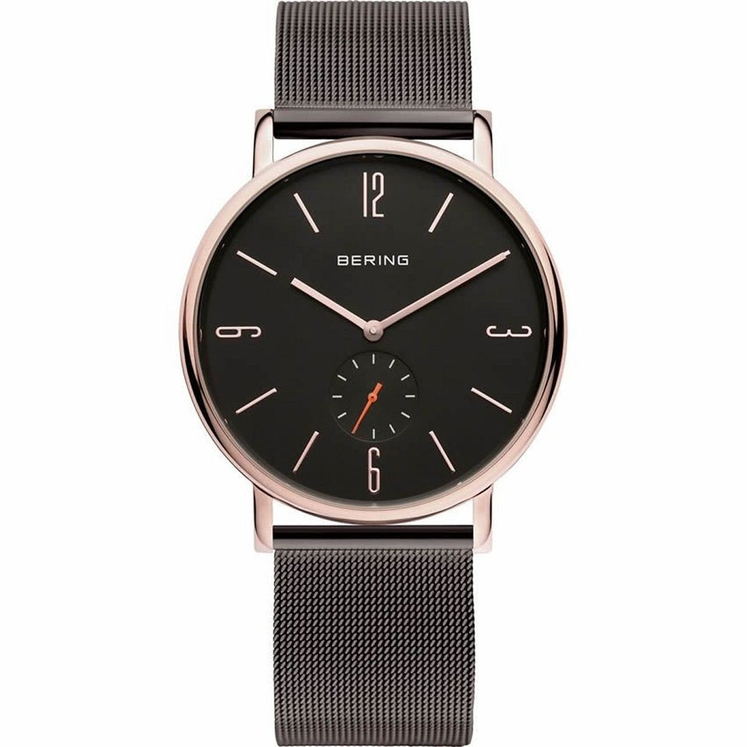 Bering Herren Uhr Armbanduhr Slim Radio Control -53739-262 Meshband