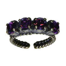 Laden Sie das Bild in den Galerie-Viewer, Konplott Ring Colour Snake lila Amethyst SS 29