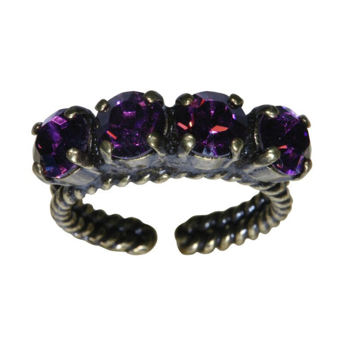 Konplott Ring Colour Snake lila Amethyst SS 29