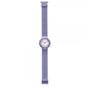 Hip Hop Uhr Armbanduhr Silikonuhr Numbers lavendel HWU0126